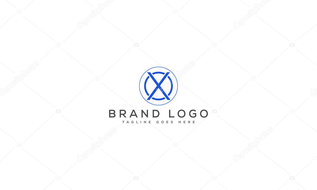 Letter XO logo design vector template design for brand.