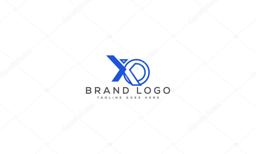 Letter XO logo design vector template design for brand.