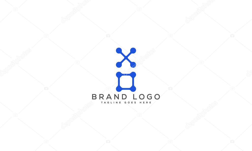 Letter XO logo design vector template design for brand.