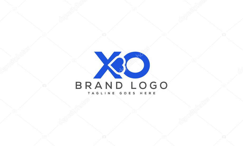 Letter XO logo design vector template design for brand.