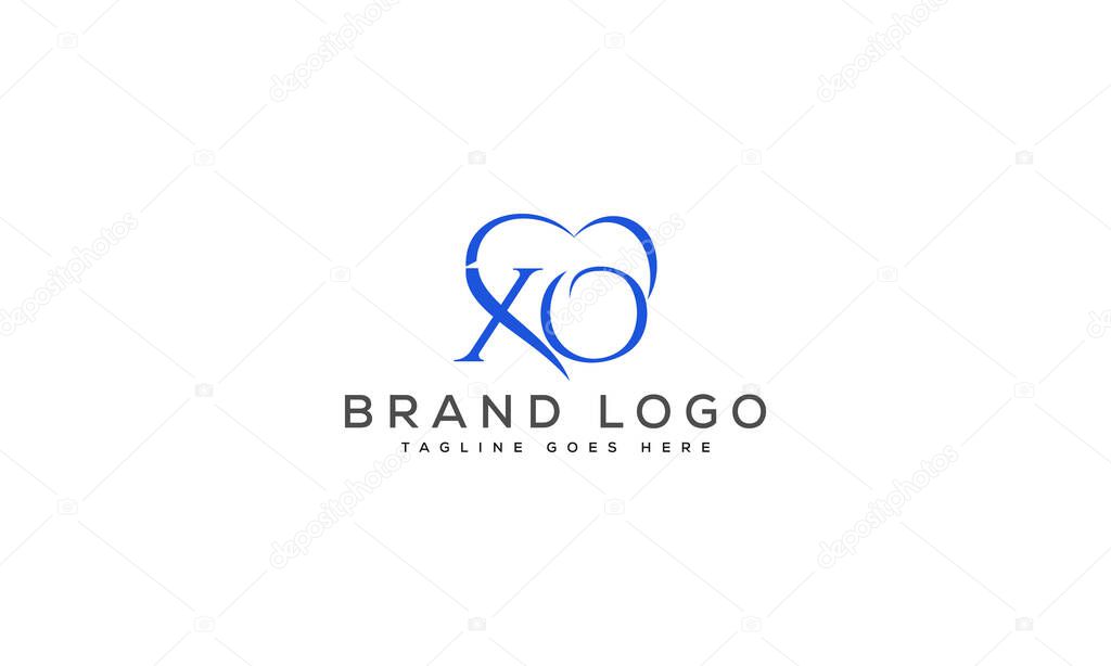 Letter XO logo design vector template design for brand.