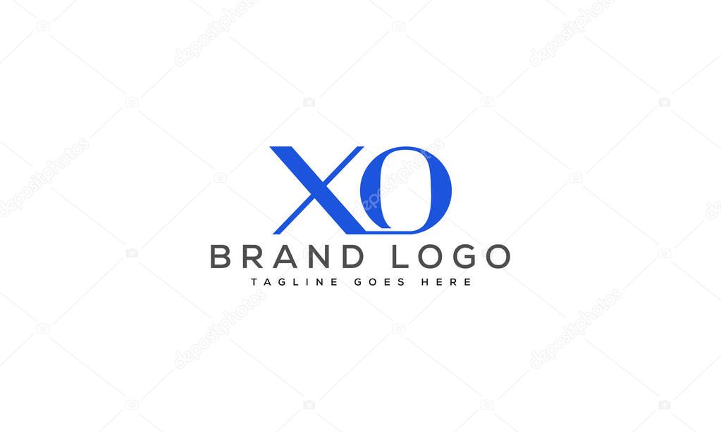 Letter XO logo design vector template design for brand.