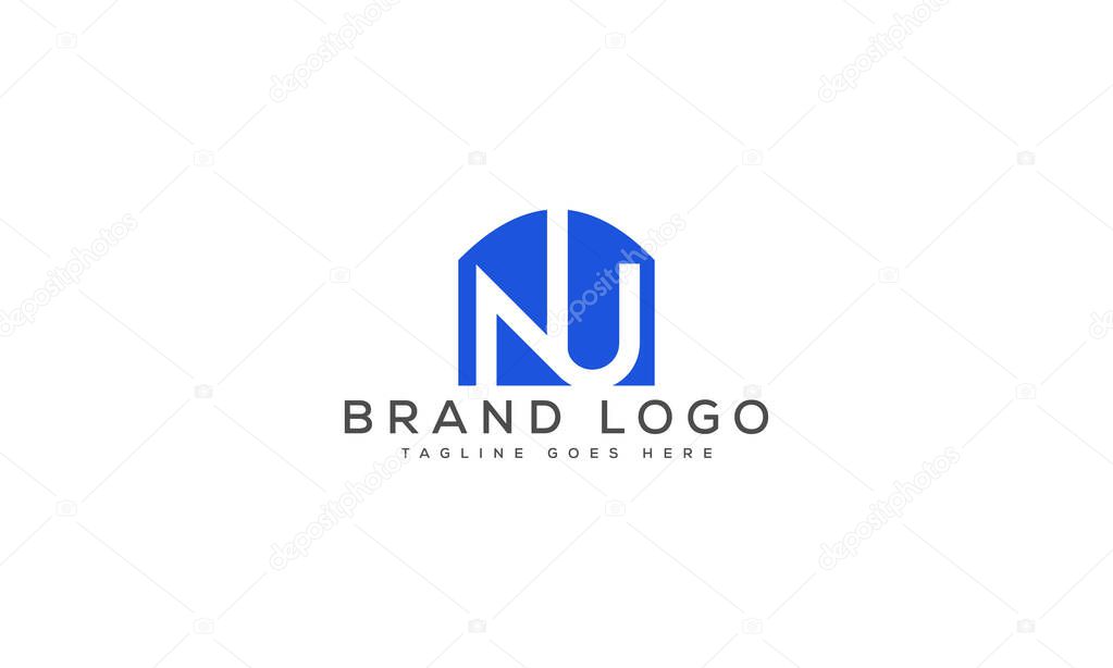 Creative NU logo for Branding and Startups.