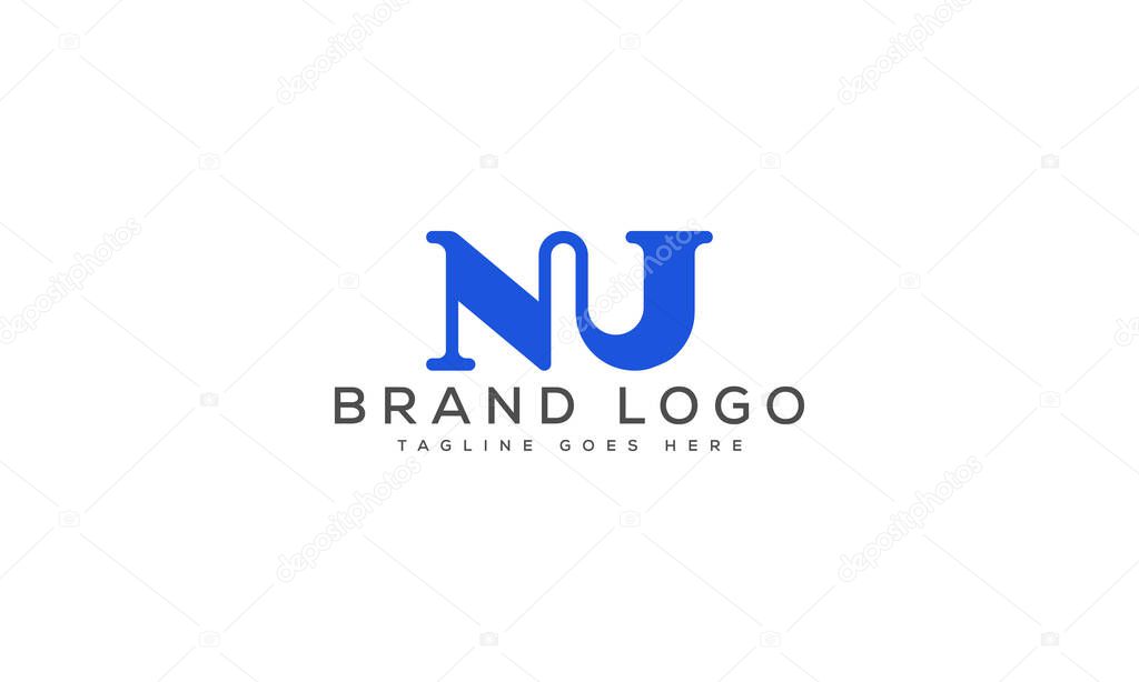 Creative NU logo for Branding and Startups.