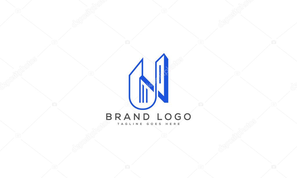 Creative NU logo for Branding and Startups.