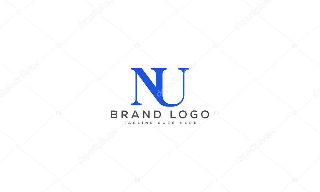 Creative NU logo for Branding and Startups.