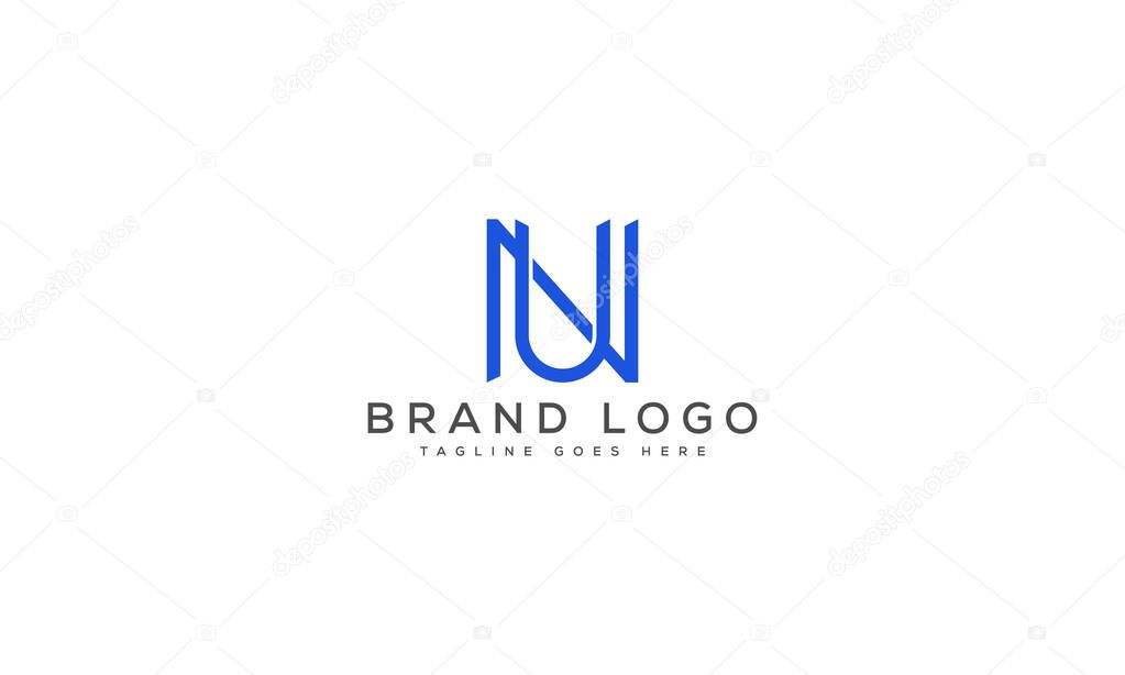 Creative NU logo for Branding and Startups.