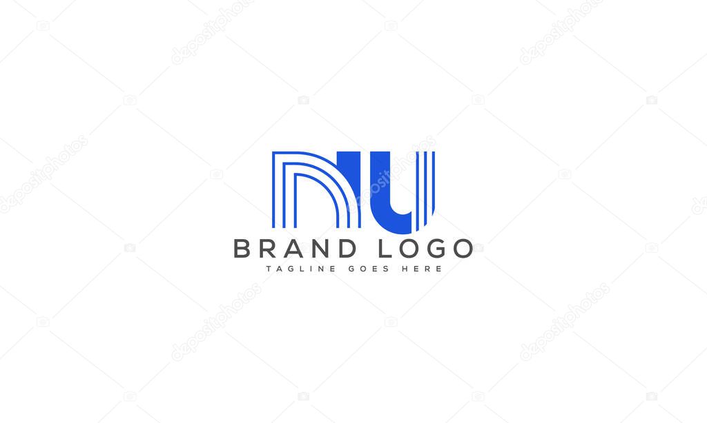 Creative NU logo for Branding and Startups.