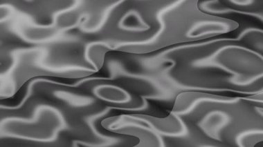 Soyut akış yüzeyleri yumuşak gri tonlama ayarlarında değişen desenler oluşturur