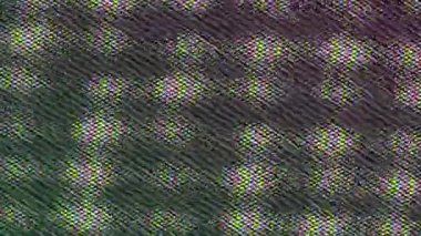 Soyut Piksel Deseni Karanlık Mozaik Çaprazında Canlı Renkli Noktalar Gidiyor