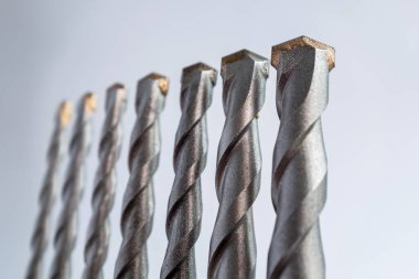 Masonluk Matkap Uçları Karpit İpuçlarıyla Yakın Çekim