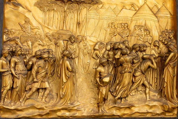 Florence Baptistery, İtalya 'da Cennetin Kapıları (Porta del Paradiso).