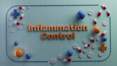 Sağlık ve sağlığı vurgulayan klinik ortamda ilaç hazırlayan eczacı, sağlık desteği için klinik ortamlarda antienflamatuar ilaçları yöneten tıp uzmanları