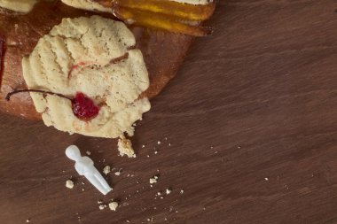 Tatil sezonu için Meksika 'da tipik bir kış yemeği..