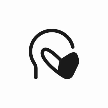 maske pandemik virüs simgesi işaret vektörü