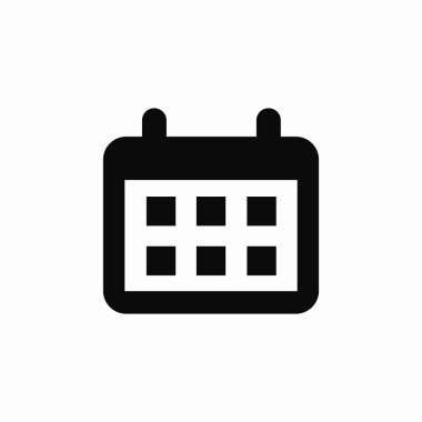 takvim tarihi işaret vektörü