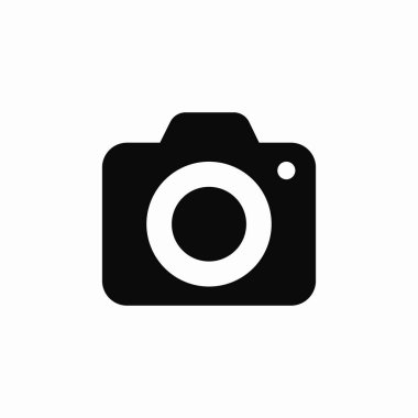 fotoğraf makinesi simgesi işareti vektörü