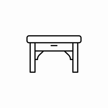 tablo çekmece işaret vektörü