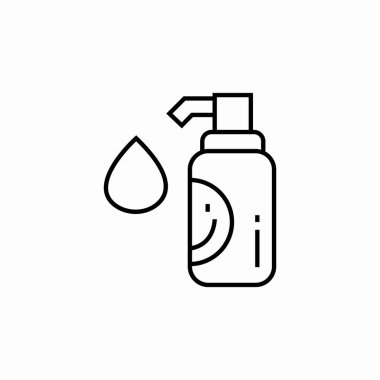 sıvı kozmetik simge işaret vektörü