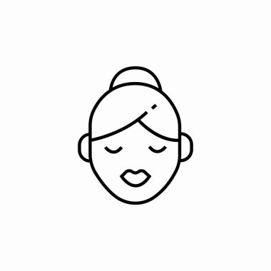 spa makyaj simgesi işaret vektörü