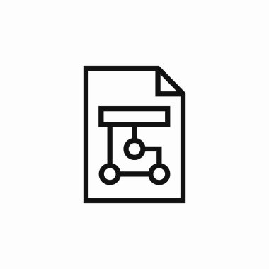 vektör dosya simgesi işareti vektörü