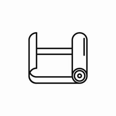 spor mat simgesi işaret vektörü