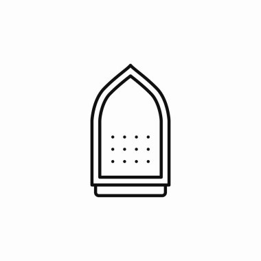 Demir ütü simgesi işaret vektörü