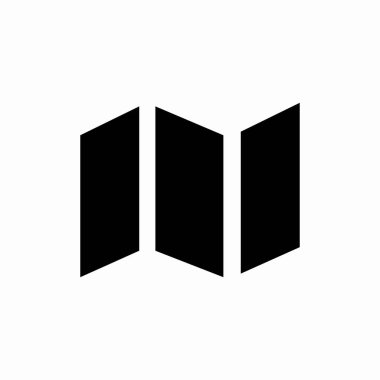 harita konum simgesi işareti vektörü