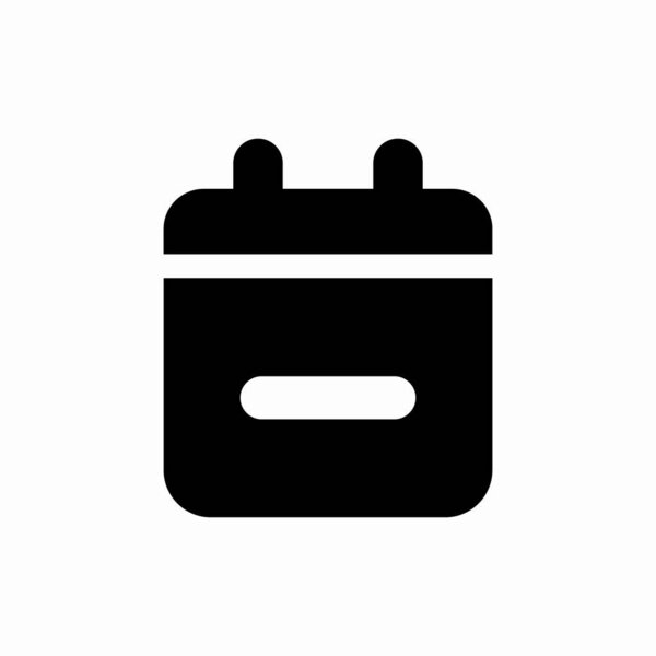 событие календаря удалить вектор знака значка