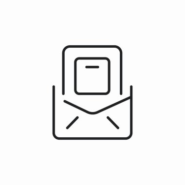 E- posta okuma simgesi vektörünü aç