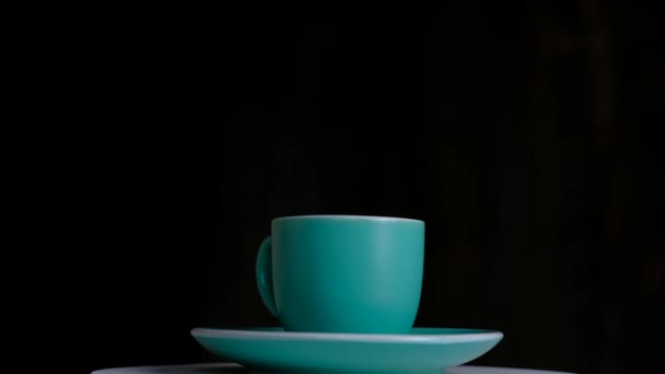 Tasse à café rotative — Video
