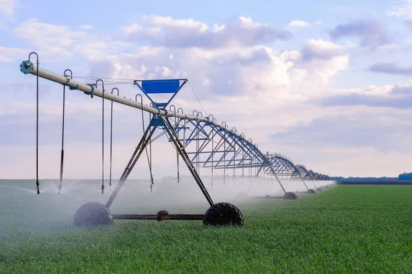 Automatisches Bewässerungssystem lizenzfreie Stockfotos