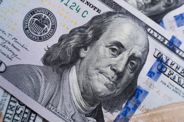 Amerikan doları, makro atış. Para arkaplanı