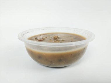 Yeşil fasulye lapası, geleneksel Endonezya yemeği.