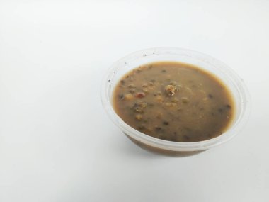 Yeşil fasulye lapası, geleneksel Endonezya yemeği.