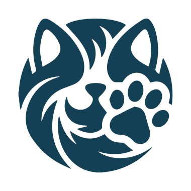 Evcil hayvan dükkanları, tımar salonları ve veteriner klinikleri için mükemmel bir vektör logosu. Tamamen düzenlenebilir, ölçeklenebilir ve markalaştırma ve pazarlama için profesyonel..