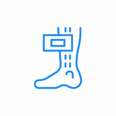 Bilek izleme simgesi işareti vektörü