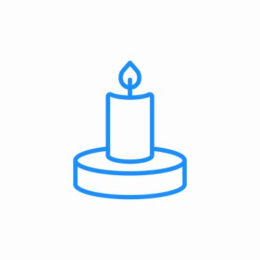 mum simgesi işaret vektörü