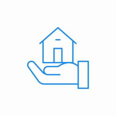 ev sigortası simgesi işaret vektörü