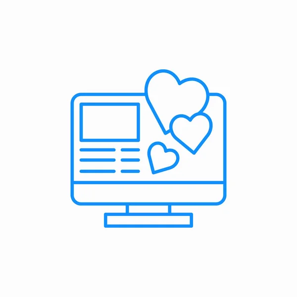 favori içerik simgesi işareti vektörü