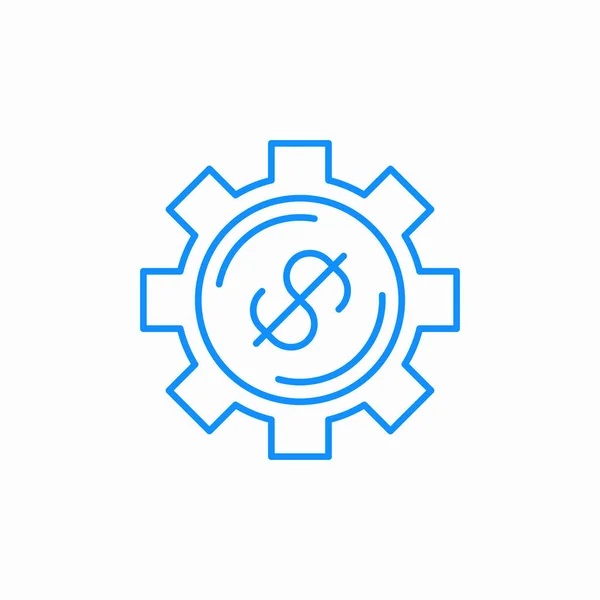 finansal denetim simgesi işaret vektörü