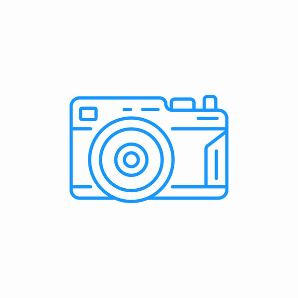 вектор значка фотокамеры