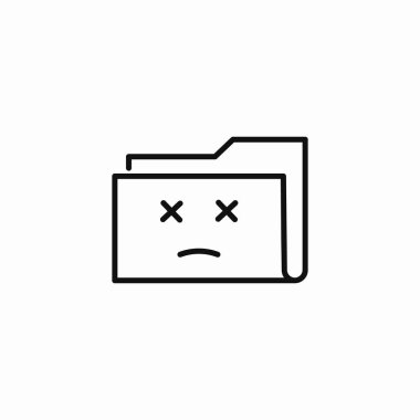 dizin bozuk simge işaret vektörü