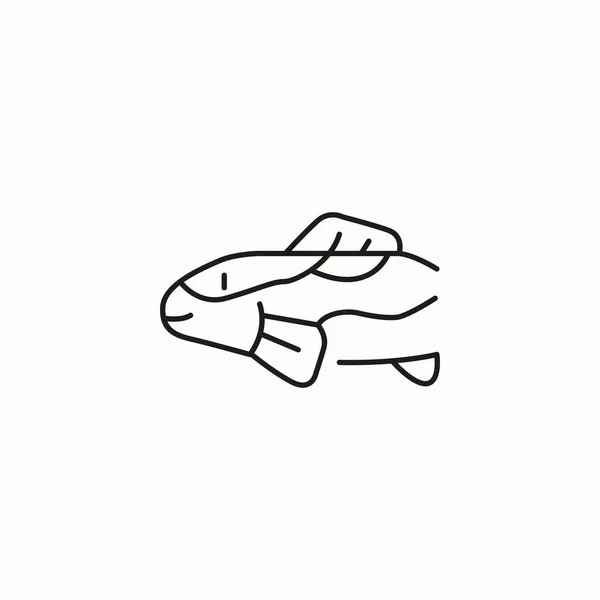 akvaryum balığı yüzen hayvan simgesi taşıyıcısı