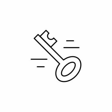 hızlı erişim anahtarı işaret vektörü