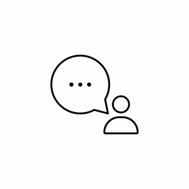 kullanıcı geribildirim iletişim simgesi işaret vektörü