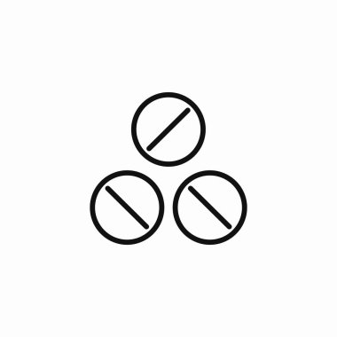 Güvenlik kamerası izleme simgesi işaret vektörü