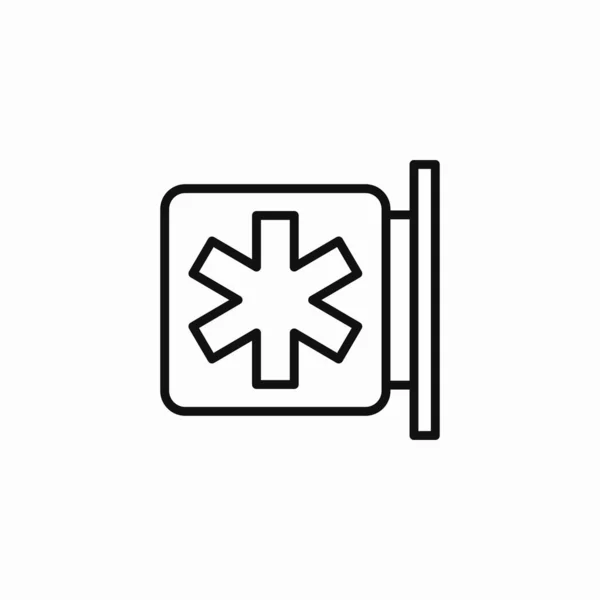 acil yıldız işareti simgesi vektörü