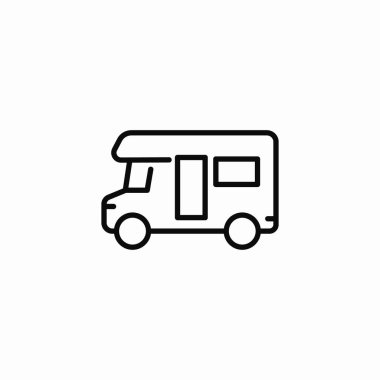 ana hatlı motor evi simge işareti vektörü