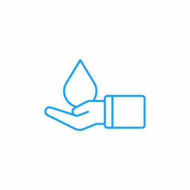 Su simgesi işaret vektörünü kaydet